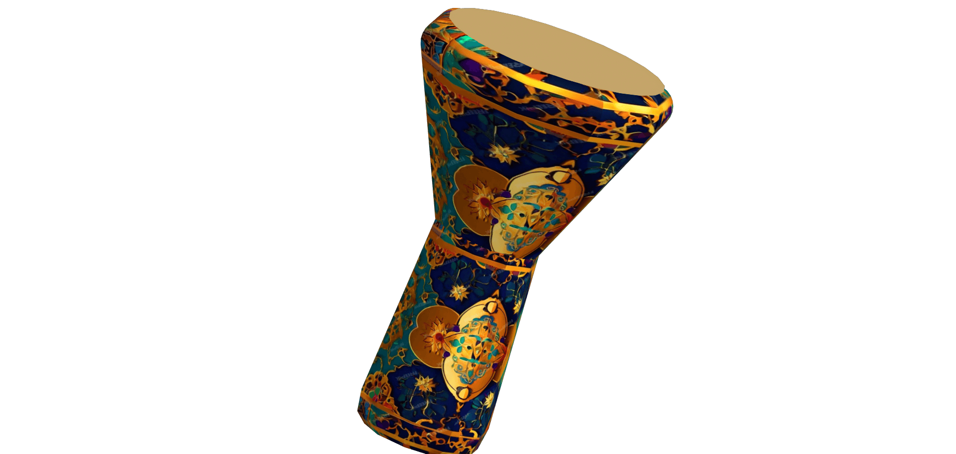 darbuka-3d